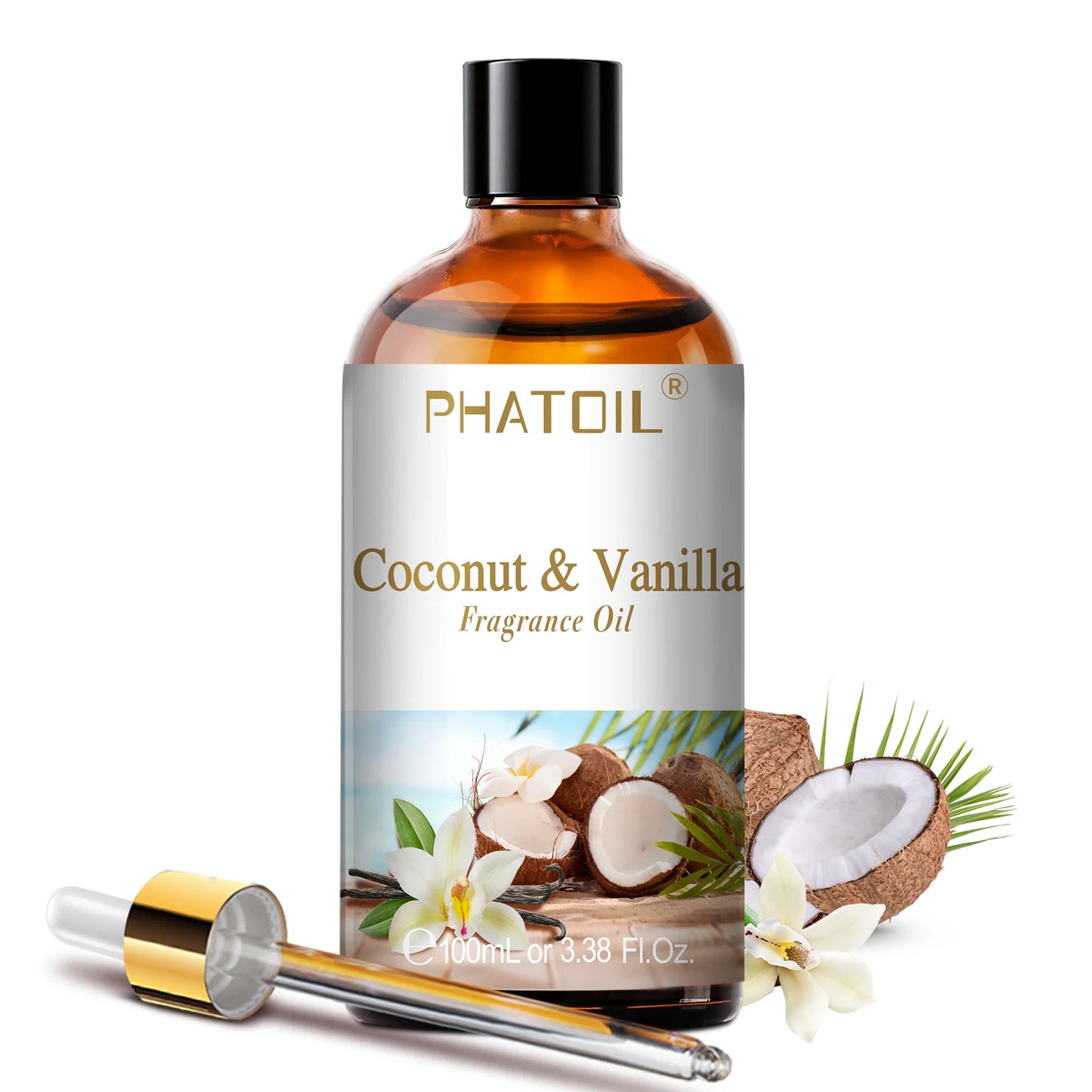 100Ml Aromatherapy Fragrance Oil Coconut & Vanilla Strawberry Cherry Lemon 1/2/3Pcs Aroma Oil for Diffuser Candle Making