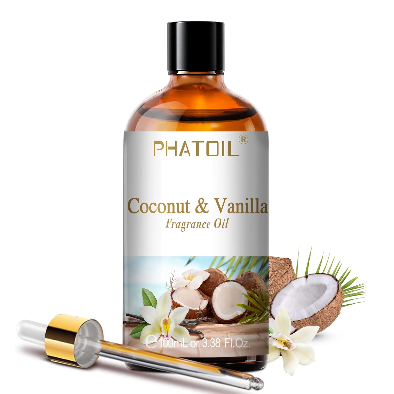 100Ml Aromatherapy Fragrance Oil Coconut & Vanilla Strawberry Cherry Lemon 1/2/3Pcs Aroma Oil for Diffuser Candle Making