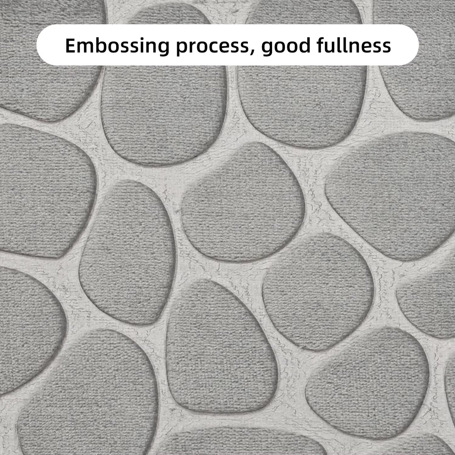 1Pc Anti-Slip Cobblestone Floor Mat for Bathroom, and Absorbs Water and Reduces Slips and Falls