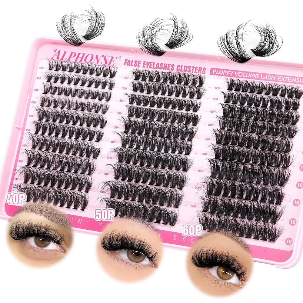 Fluffy Lash Clusters